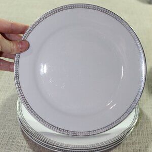 Compton Fine China Classic Dots Set of 4 (7.5") salad plates